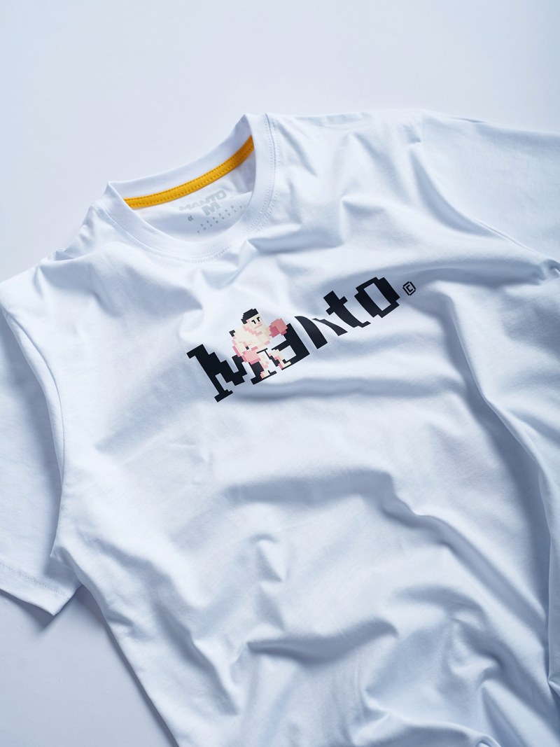 MANTO 16bit t-shirt-white